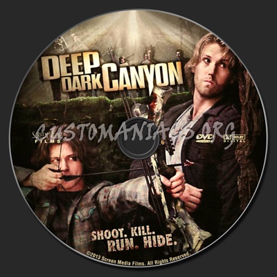 Deep Dark Canyon dvd label