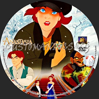 Anastasia dvd label