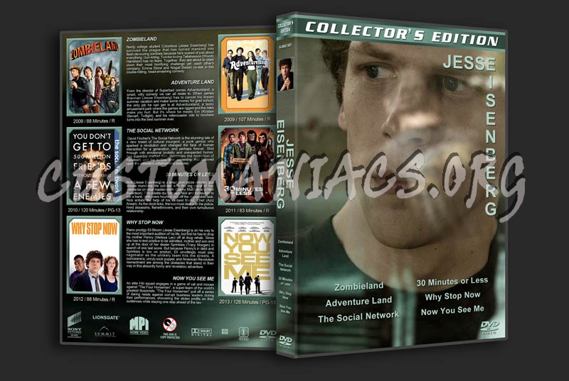 Jesse Eisenberg Collection dvd cover