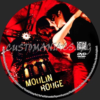 Moulin Rouge dvd label