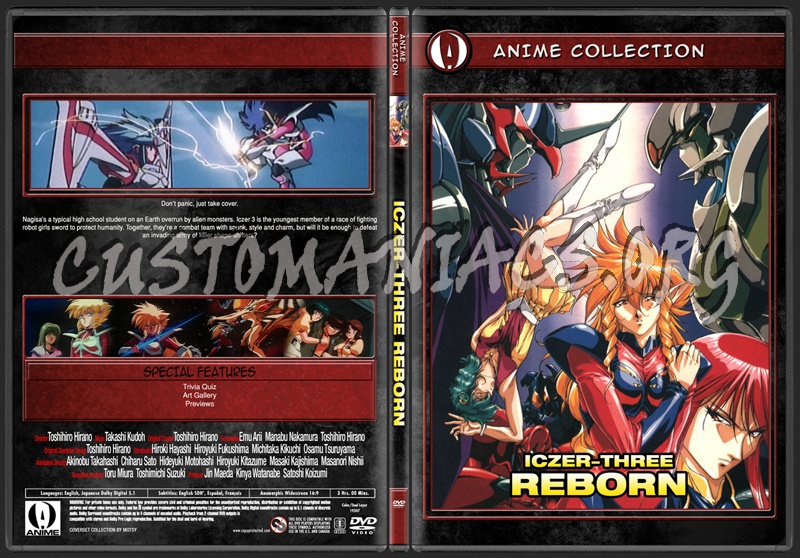 Anime Collection Iczer Three Reborn 