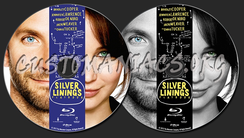 Silver Linings Playbook blu-ray label