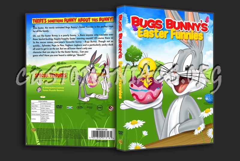 Bugs Bunny's Easter Funnies dvd cover