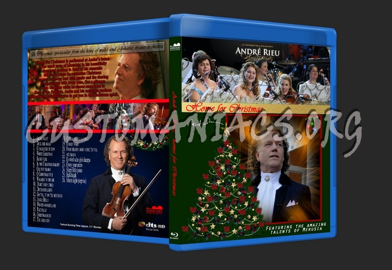 Andre Rieu home for Christmas blu-ray cover