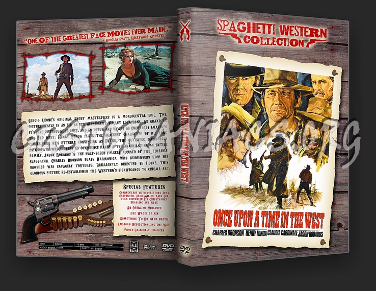 Spaghetti Western Collection - Once Upon A Time In The West dvd cover