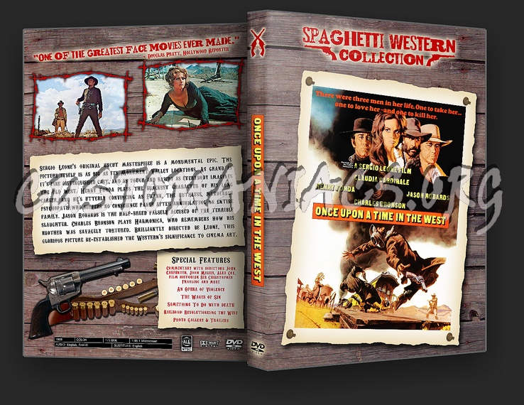 Spaghetti Western Collection - Once Upon A Time In The West dvd cover