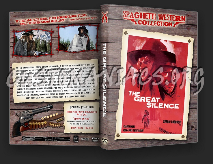 Spaghetti Western Collection - The Great Silence dvd cover