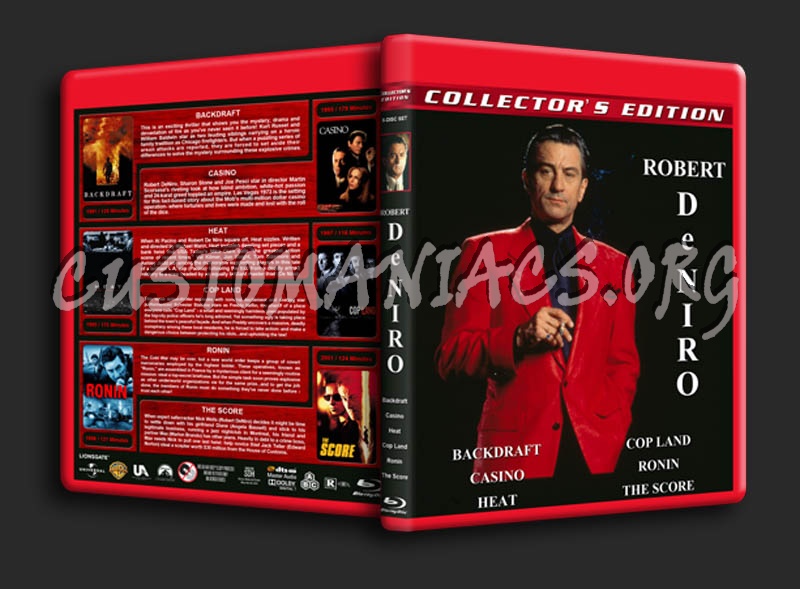 Robert De Niro Collection blu-ray cover