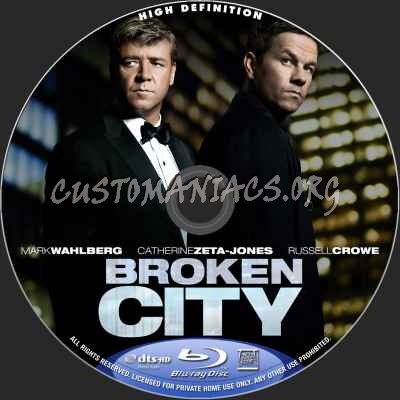 Broken City blu-ray label