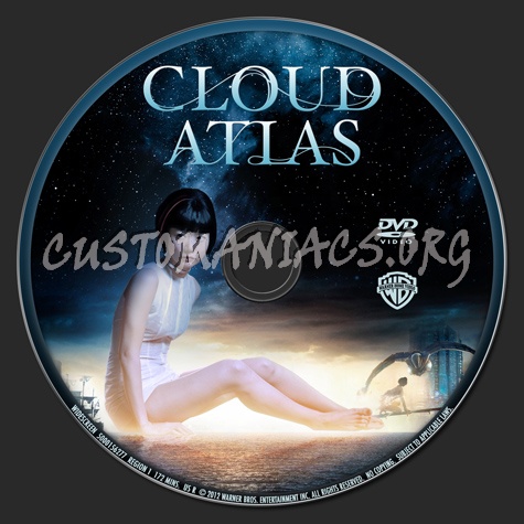 Cloud Atlas dvd label