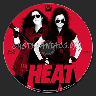 The Heat blu-ray label