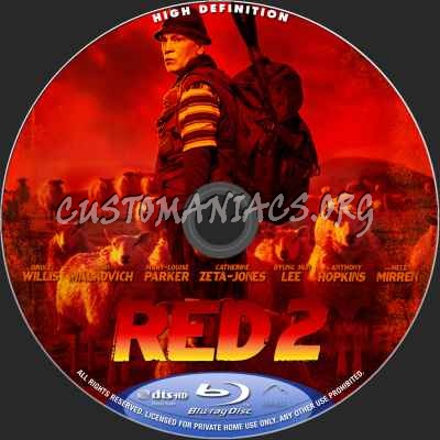 Red 2 blu-ray label