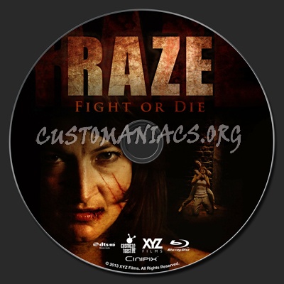 Raze blu-ray label