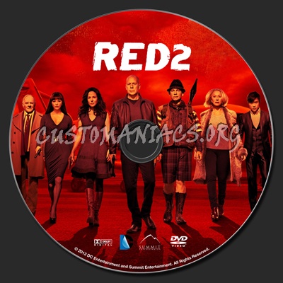 Red 2 dvd label