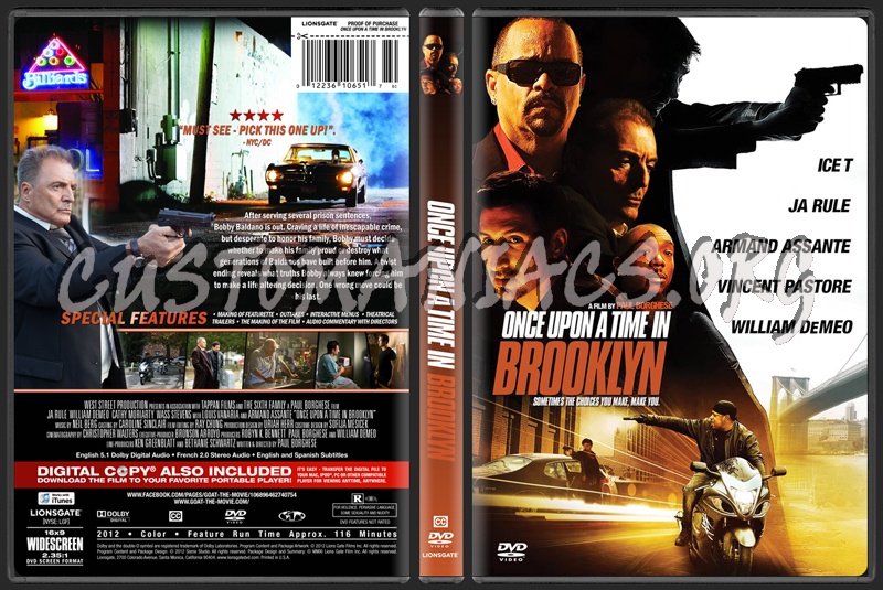 Once Upon a Time in Brooklyn (aka Goat) dvd cover