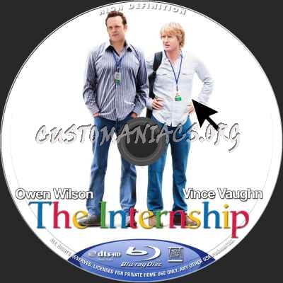 The Internship blu-ray label