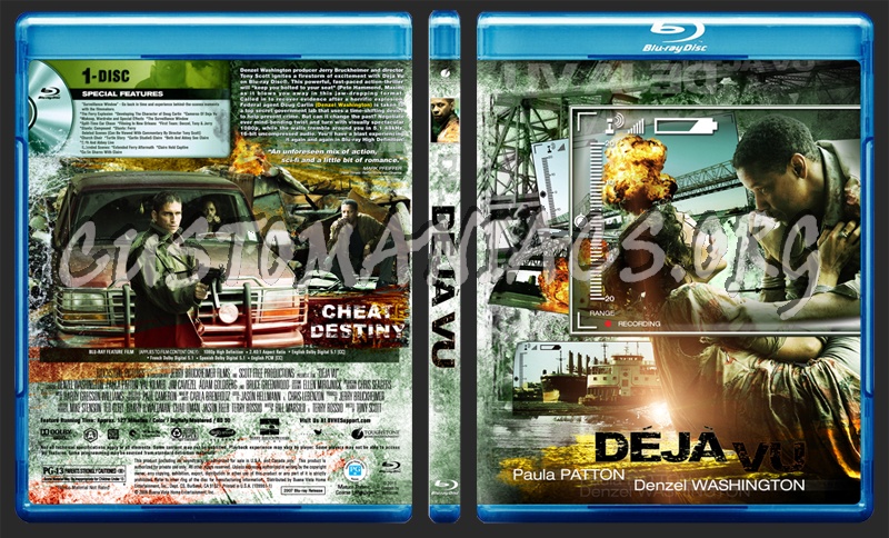 Deja Vu blu-ray cover