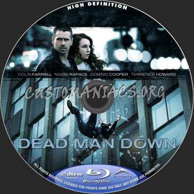 Dead Man Down blu-ray label