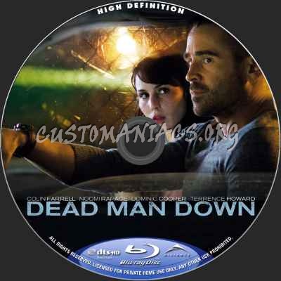 Dead Man Down blu-ray label