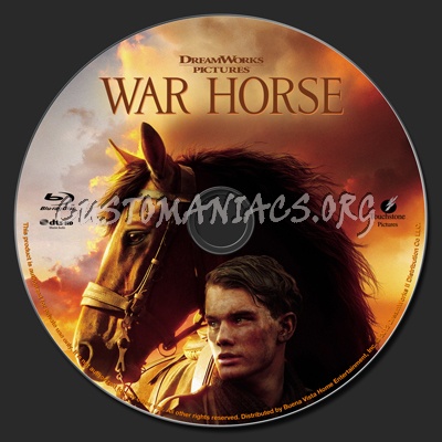 War Horse blu-ray label