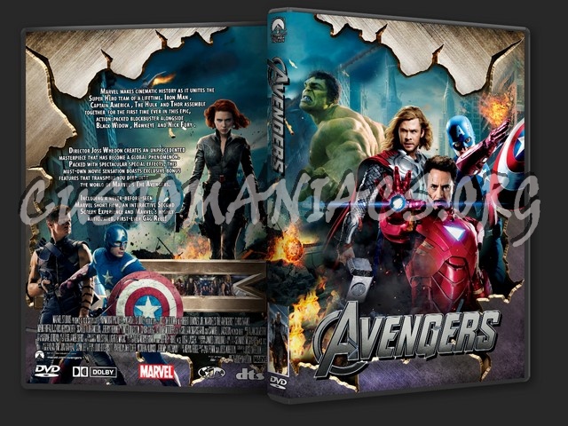 The Avengers dvd cover