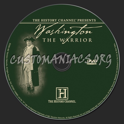 Washington the Warrior dvd label