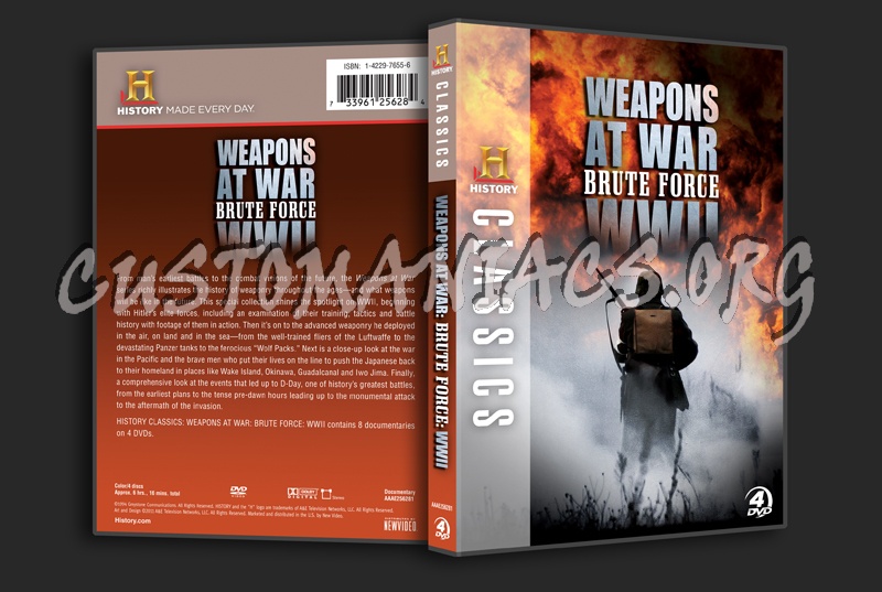 Weapons at War Brute Force WWII dvd cover