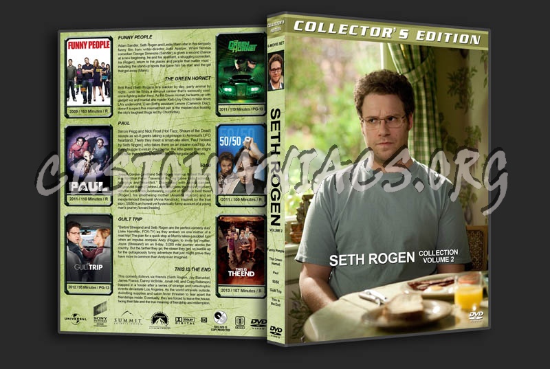 Seth Rogen Collection - Volume 2 dvd cover