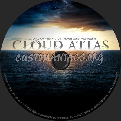 Cloud Atlas blu-ray label