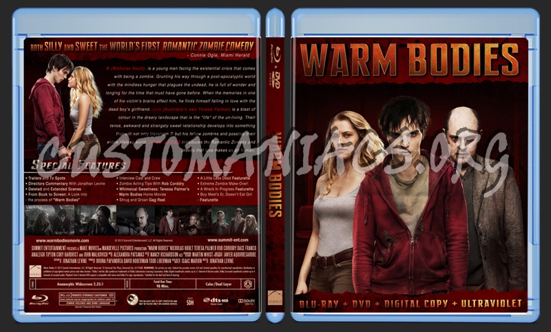 Warm Bodies blu-ray cover