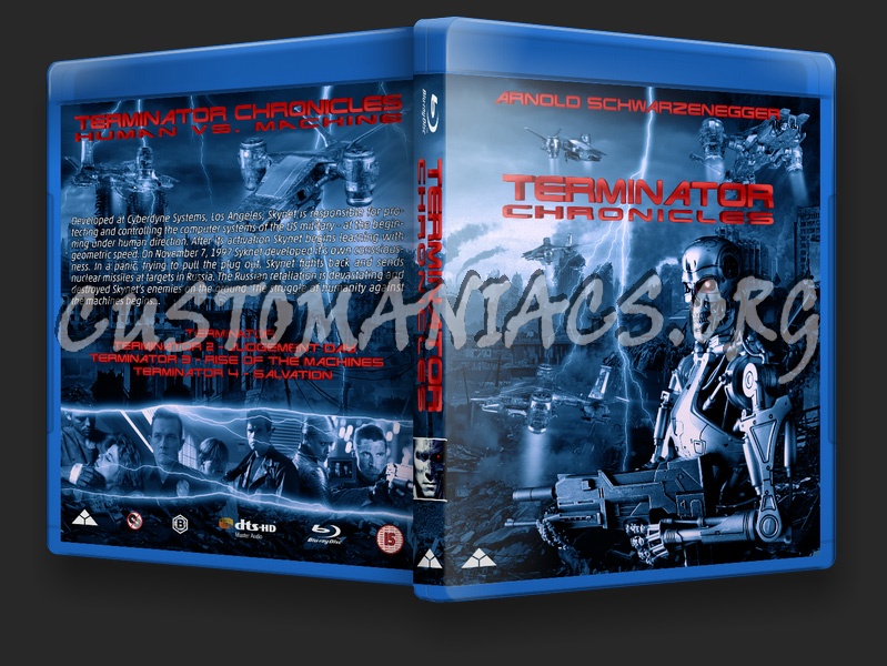 Terminator Chronicles blu-ray cover