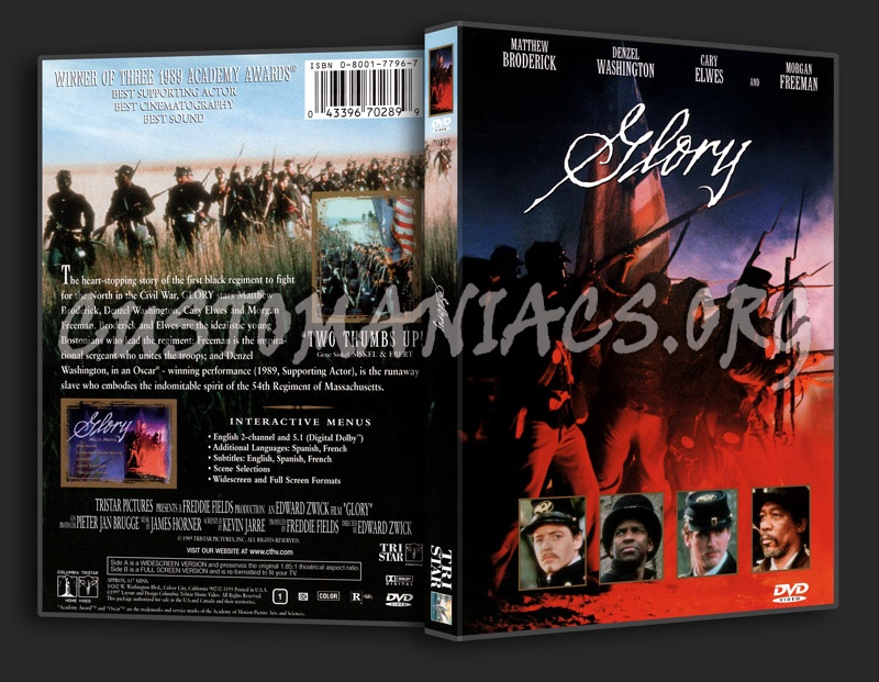 Glory dvd cover