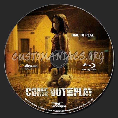 Come out and Play blu-ray label