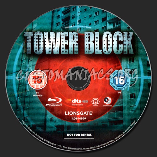 Tower Block blu-ray label