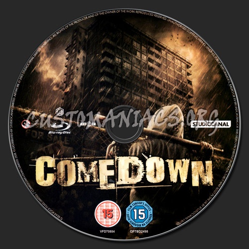 Comedown blu-ray label