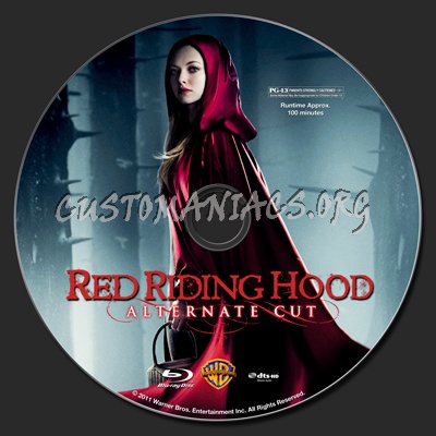 Red Riding Hood (2011) blu-ray label