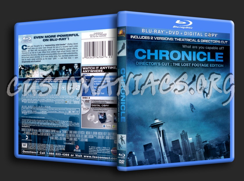 Chronicle blu-ray cover