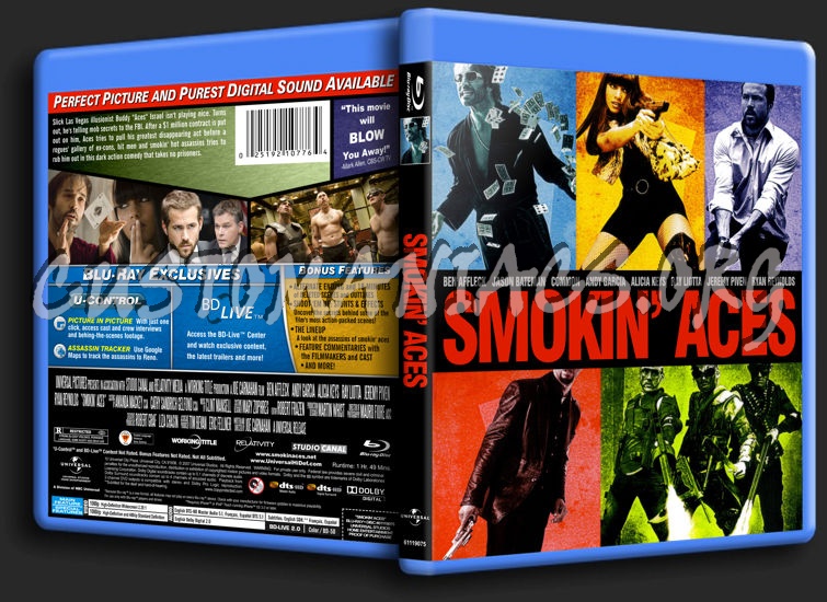 Smokin' Aces blu-ray cover