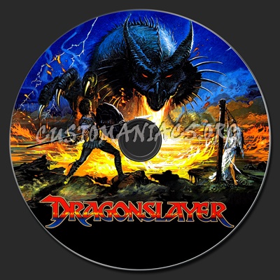 Dragonslayer (1981) dvd label