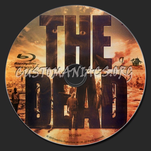 The Dead blu-ray label