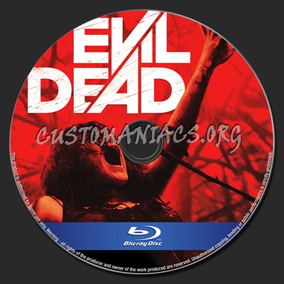 Evil Dead blu-ray label - DVD Covers & Labels by Customaniacs, id ...