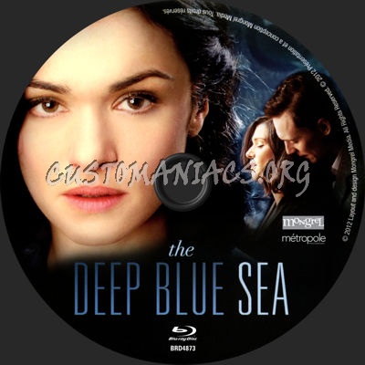 The Deep Blue Sea blu-ray label