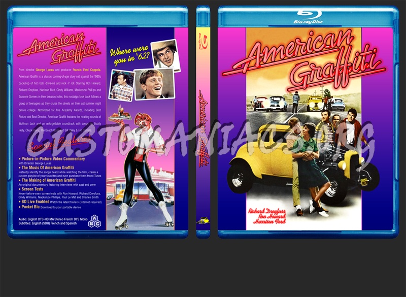 American Graffiti blu-ray cover