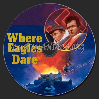 Where Eagles Dare blu-ray label