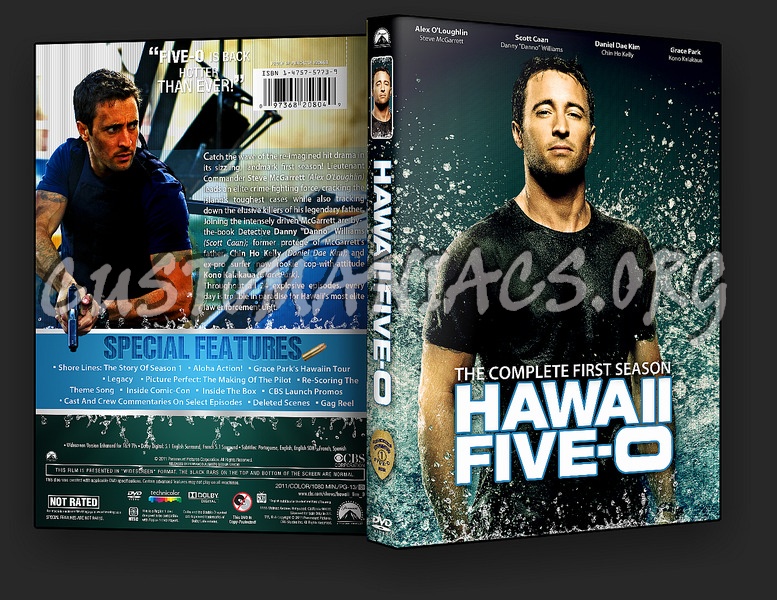 Hawaii Five-0 Season 1 dvd cover