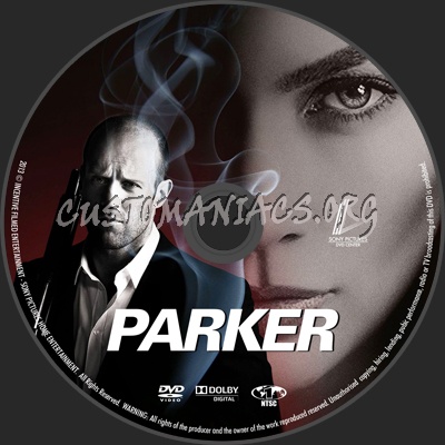 Parker dvd label