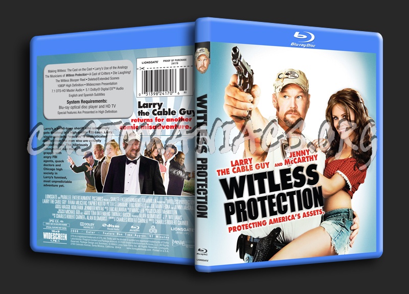 Witless Protection blu-ray cover