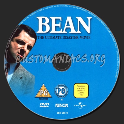 Bean: The Ultimate Disaster Movie dvd label