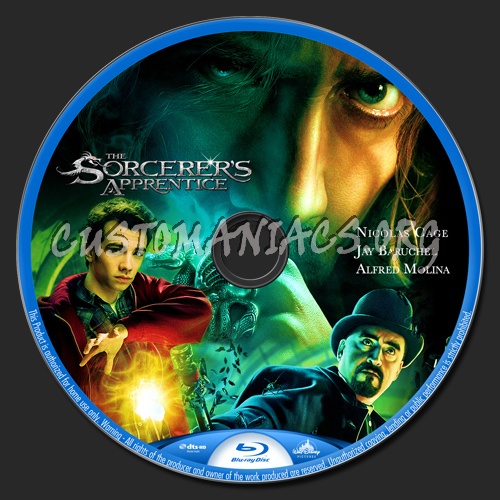 The Sorcerer's Apprentice blu-ray label