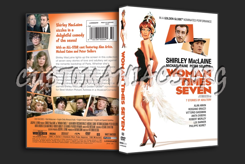 Woman Times Seven dvd cover